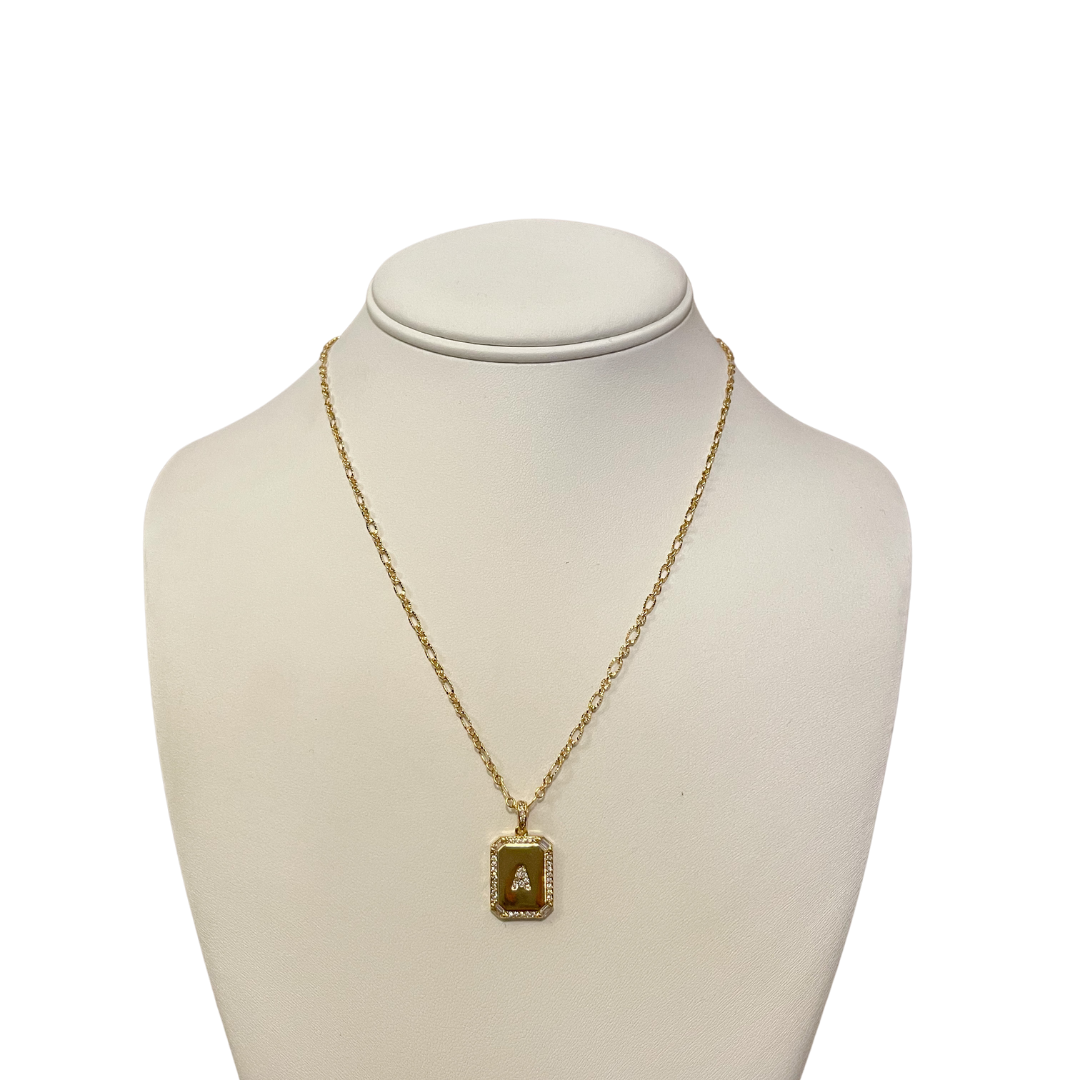 Gold Luxe Initial Necklace